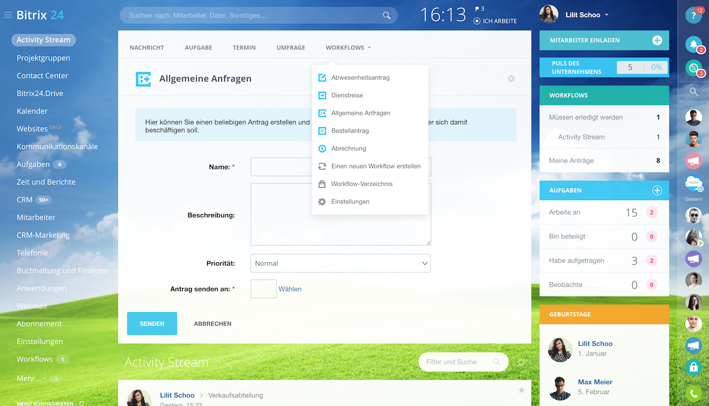 workflows