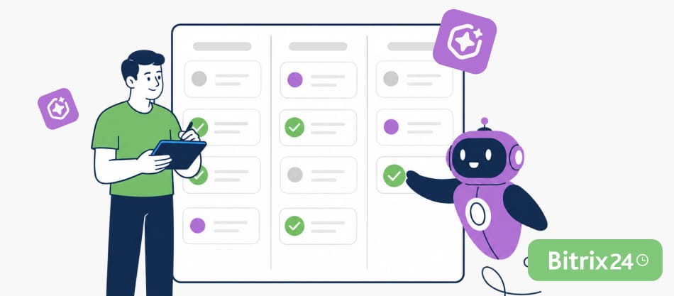 Neue Bitrix24-Projekte: KI, Projektchat und ein neuer Weg zur Zusammenarbeit