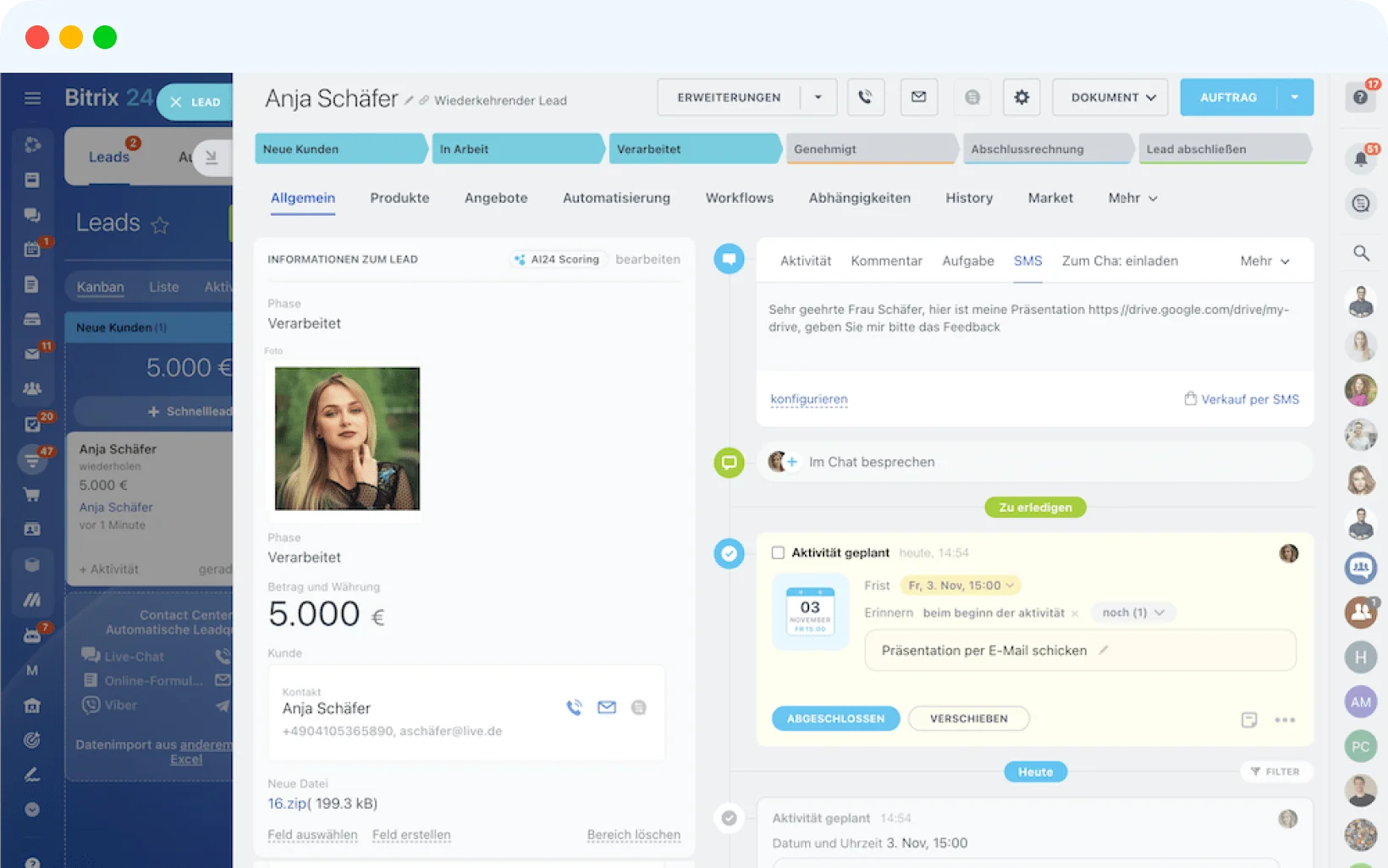 SMS und E-Mail-Marketing Kampagnen erstellen 