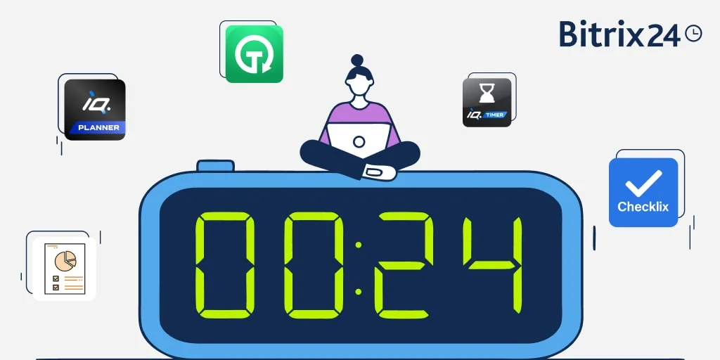 Zeit ist Geld: Diese 5 Bitrix24 Apps sparen beides