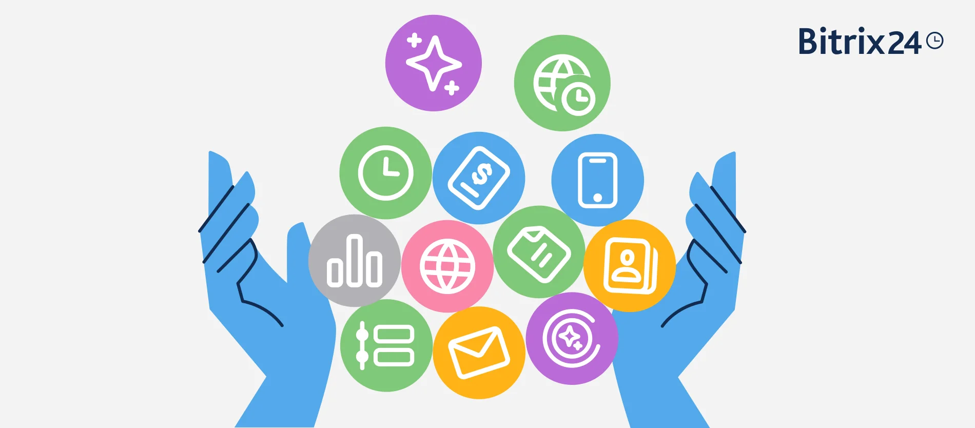 Bitrix24 Interface im Überblick