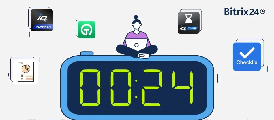 Zeit ist Geld: Diese 5 Bitrix24 Apps sparen beides