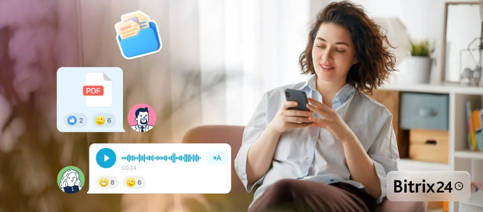 Neue Funktionen im Bitrix24 Messenger: Erwähnungen, Chat-Ordner, Einladungslinks und mehr Übersicht in Chats