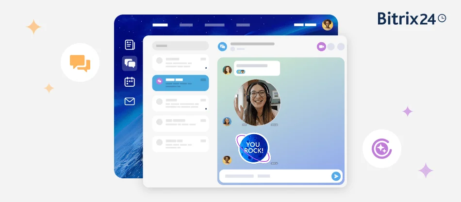Mehr Fokus im Arbeitsalltag: Chats in Bitrix24