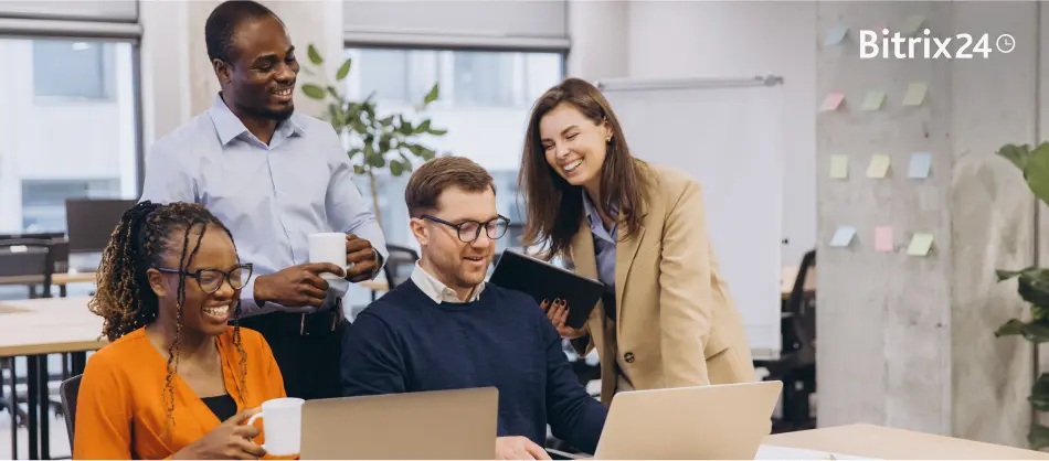 In funktionsübergreifenden Teams arbeiten