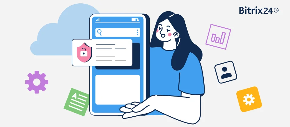 Bitrix24 Mobile App: Datenschutz – Screenshots & Copy verhindern