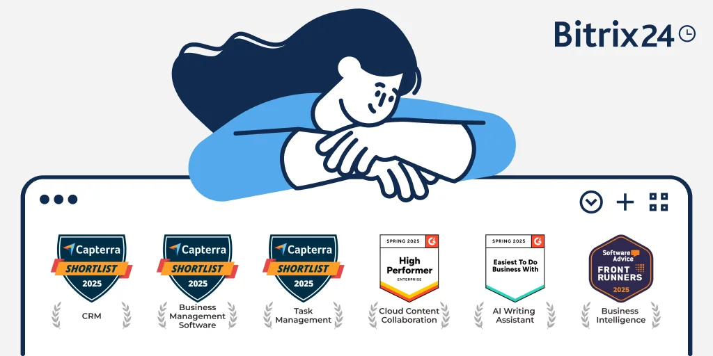 Die wichtigsten Bitrix24 Branchenauszeichnungen 2025 im Überblick 