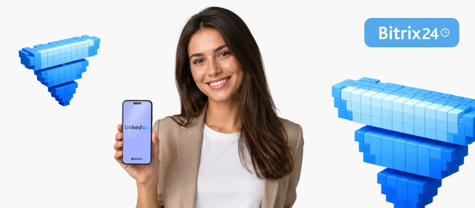 LinkedIn mit Bitrix24 verbinden: Linked24.io jetzt im Bitrix24 Market