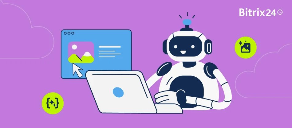Websites mit Bitrix24 CoPilot erstellen