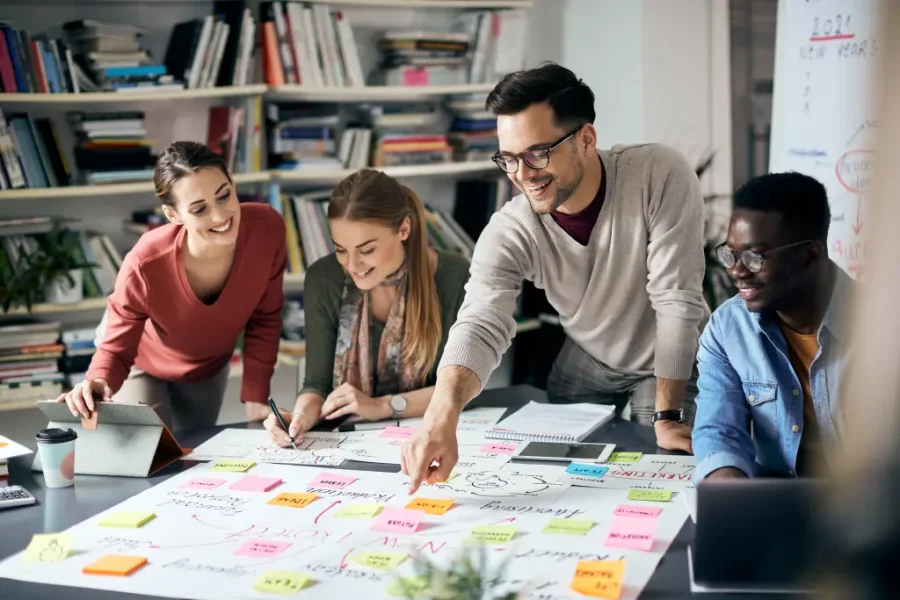 Die 5 wichtigsten Merkmale von Tools zur Zusammenarbeit und Kommunikation in Großunternehmen