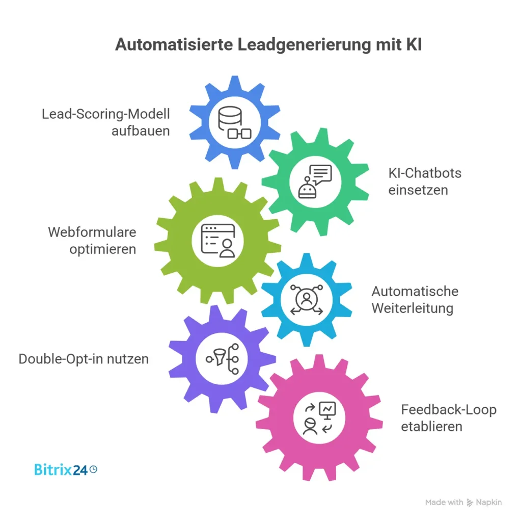 Automatisierte Leadgenerierung mit KI: So übergeben Sie nur noch kaufbereite Kontakte an den Vertrieb