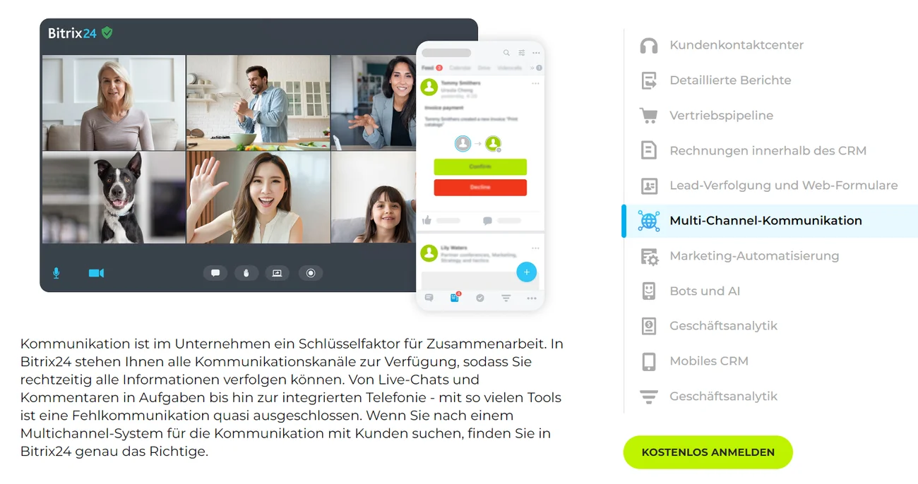 Bitrix24 vs. SAP 
